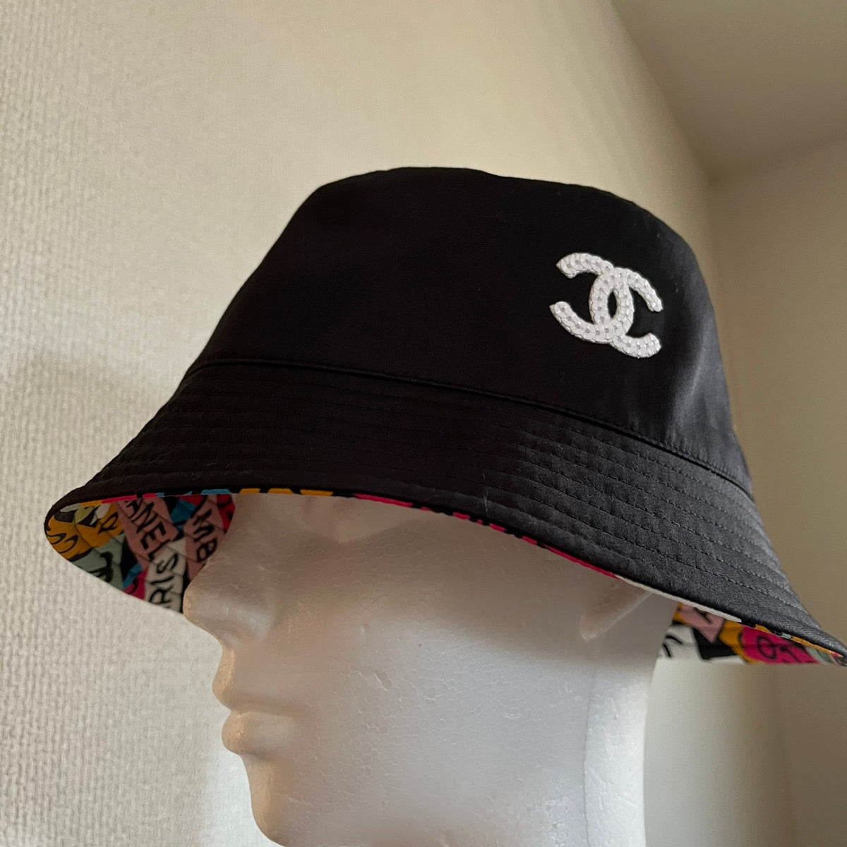 CHANEL★シャネル CCロゴ バケット ハット リバーシブル
