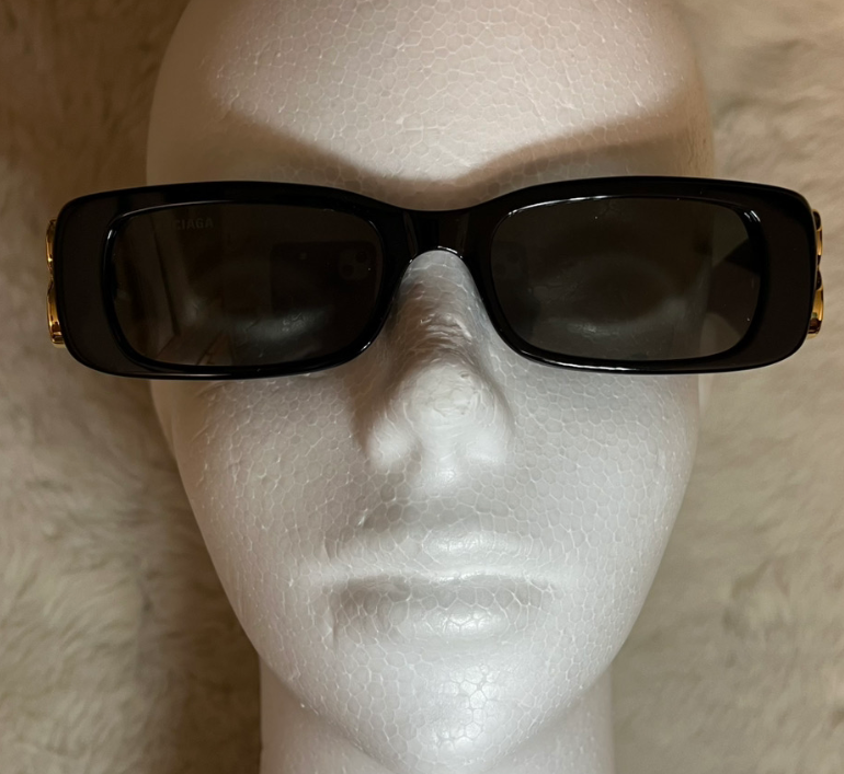 【ご注文可能】BALENCIAGA(バレンシアガ) BB0096S 001 ロゴ サングラス