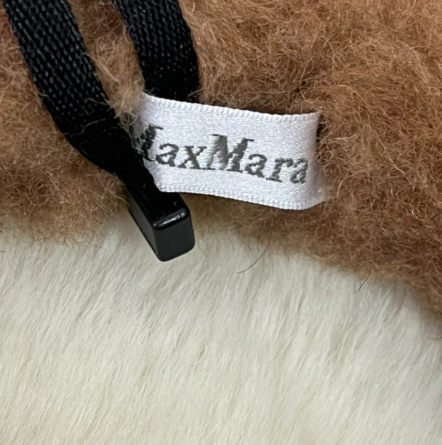 新品未使用 MAX MARA マックスマーラ Muffy ロゴ イヤーマフ キャメル 2524576082 600 001