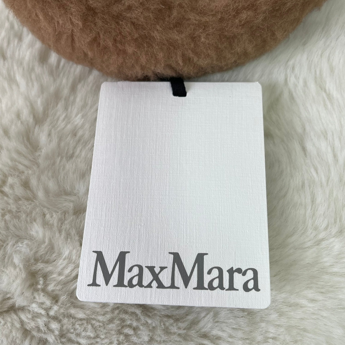 新品未使用 MAX MARA マックスマーラ Muffy ロゴ イヤーマフ キャメル 2524576082 600 001