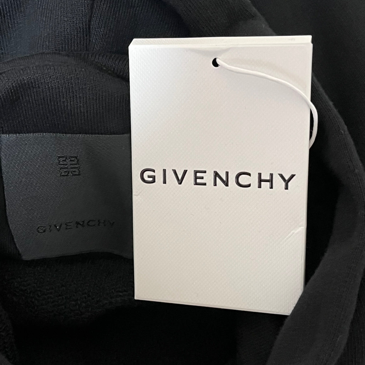 GIVENCHY(ジバンシィ) ドローストリング パーカー ブラック