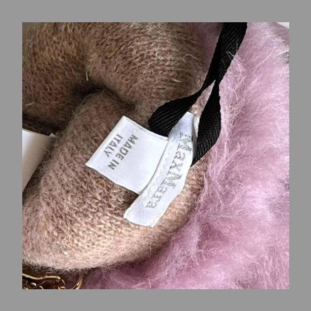 MaxMara マックスマーラ パープル ミトン ストラップ付 ML 2345660633 - OMBRATO