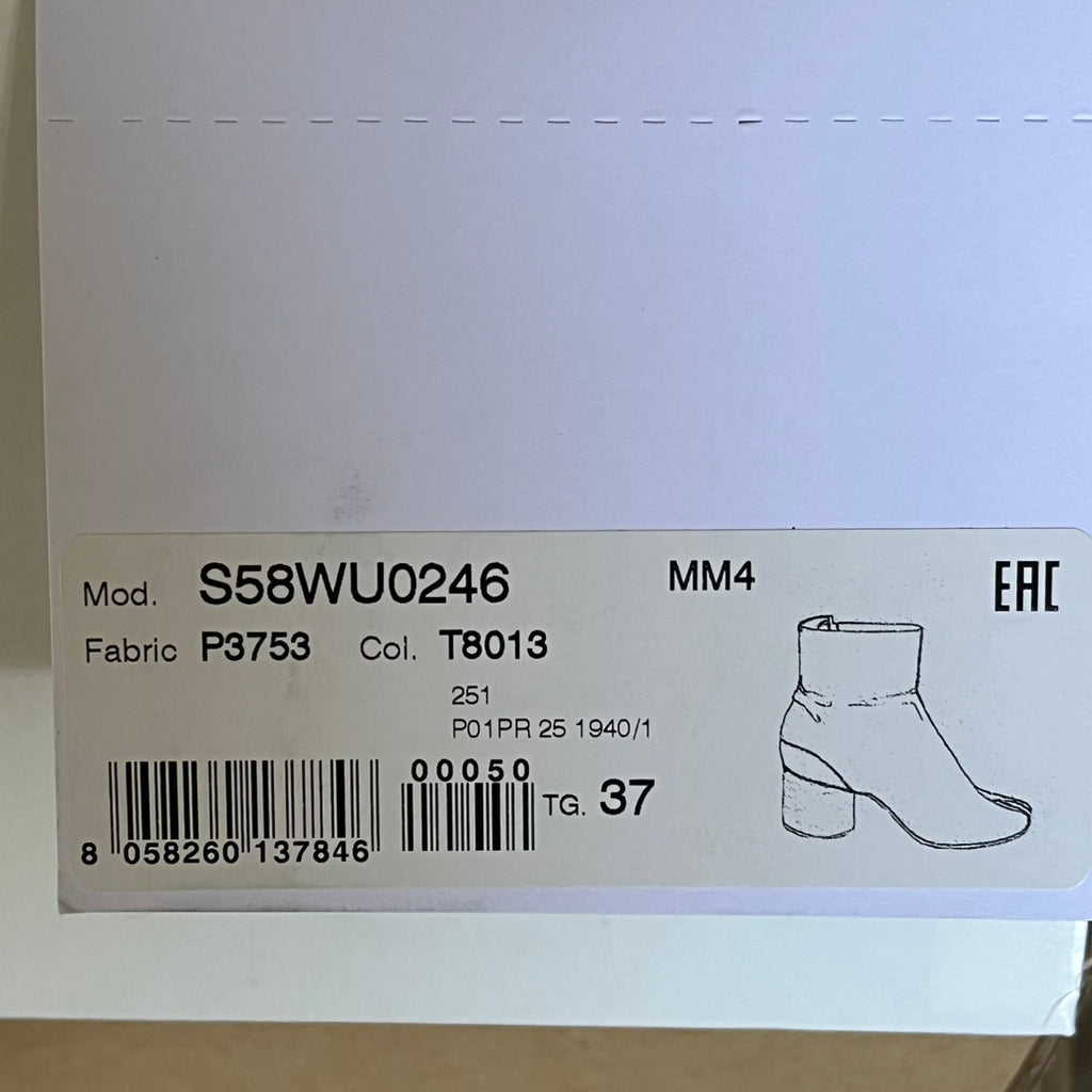 Maison Margiela マルジェラ タビ ブーツ ブラック S58WU0246P3753T8013