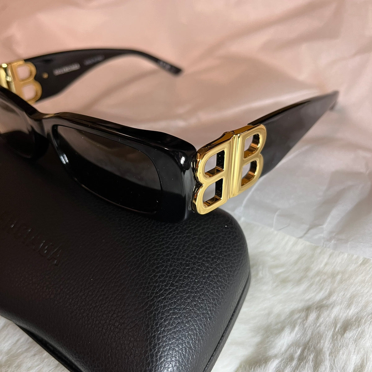 【ご注文可能】BALENCIAGA(バレンシアガ) BB0096S 001 ロゴ サングラス