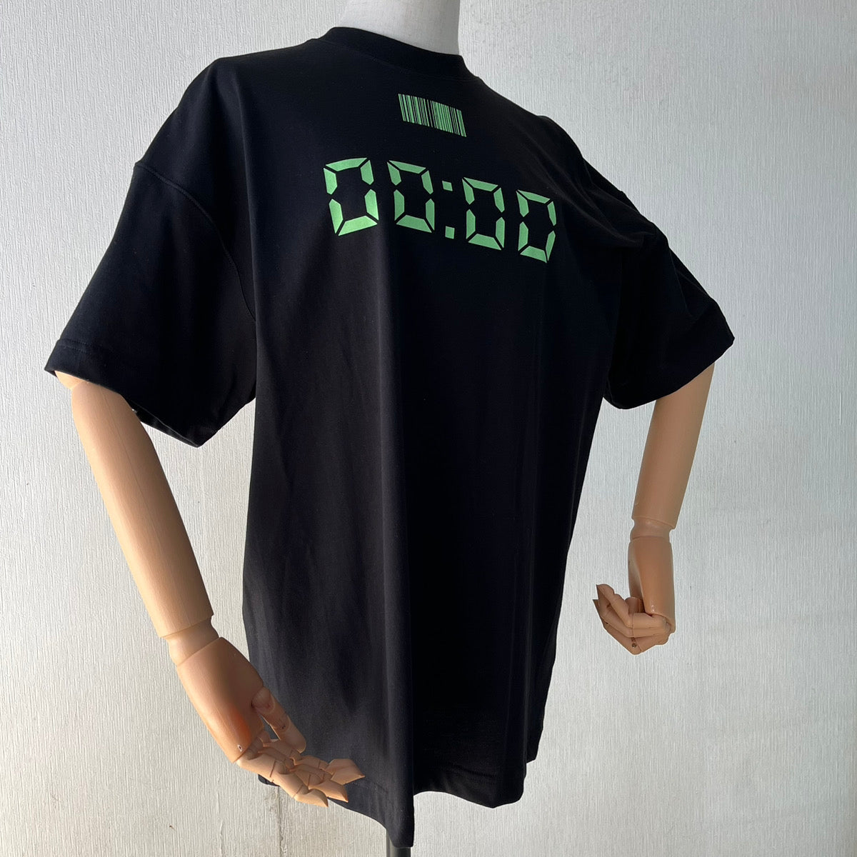 VTMNTS★RESET リセット コットン Tシャツ ブラック