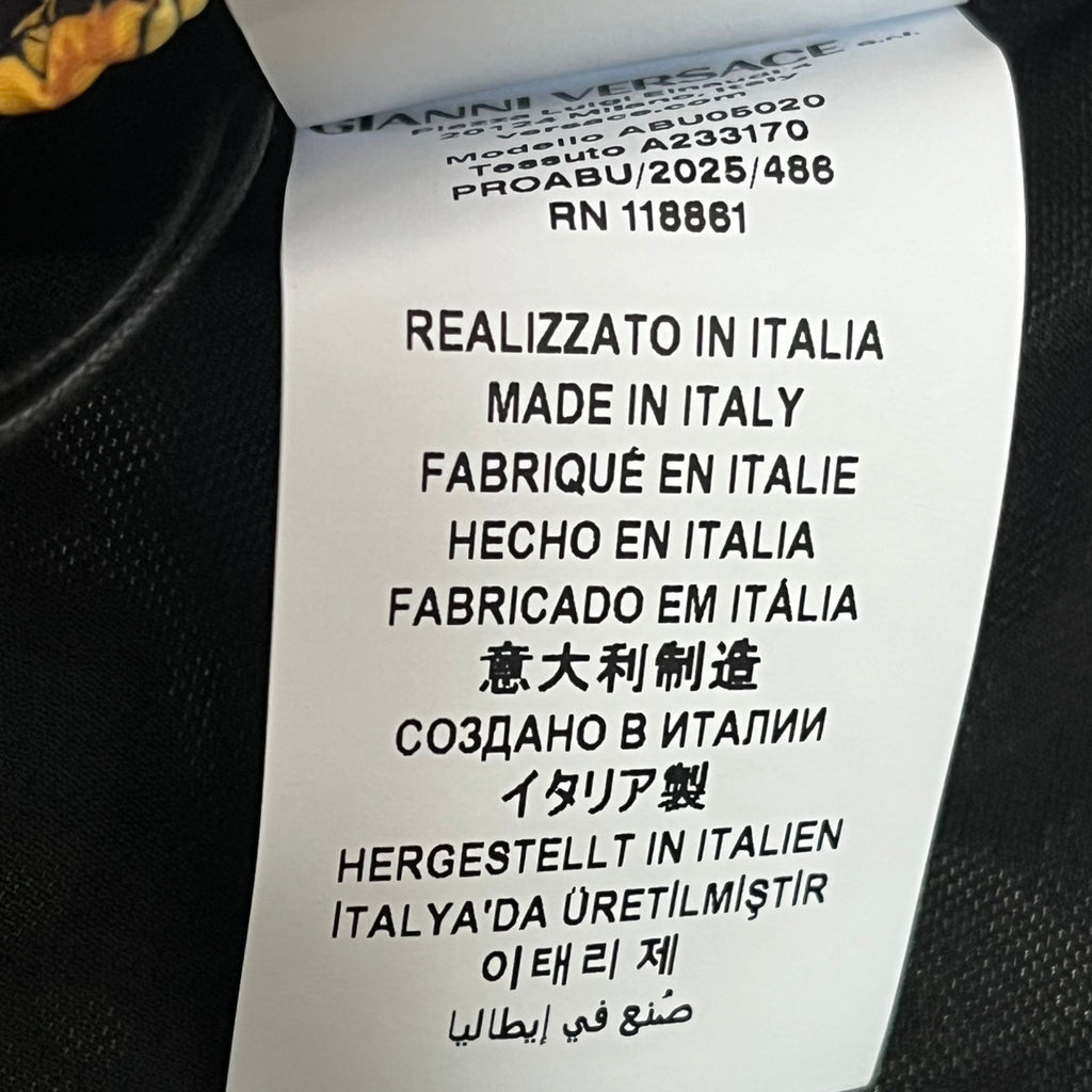 新品未使用 VERSACE(ヴェルサーチ) バロッコ スイムショーツ 水着 サイズL ABU05021A233170A7900