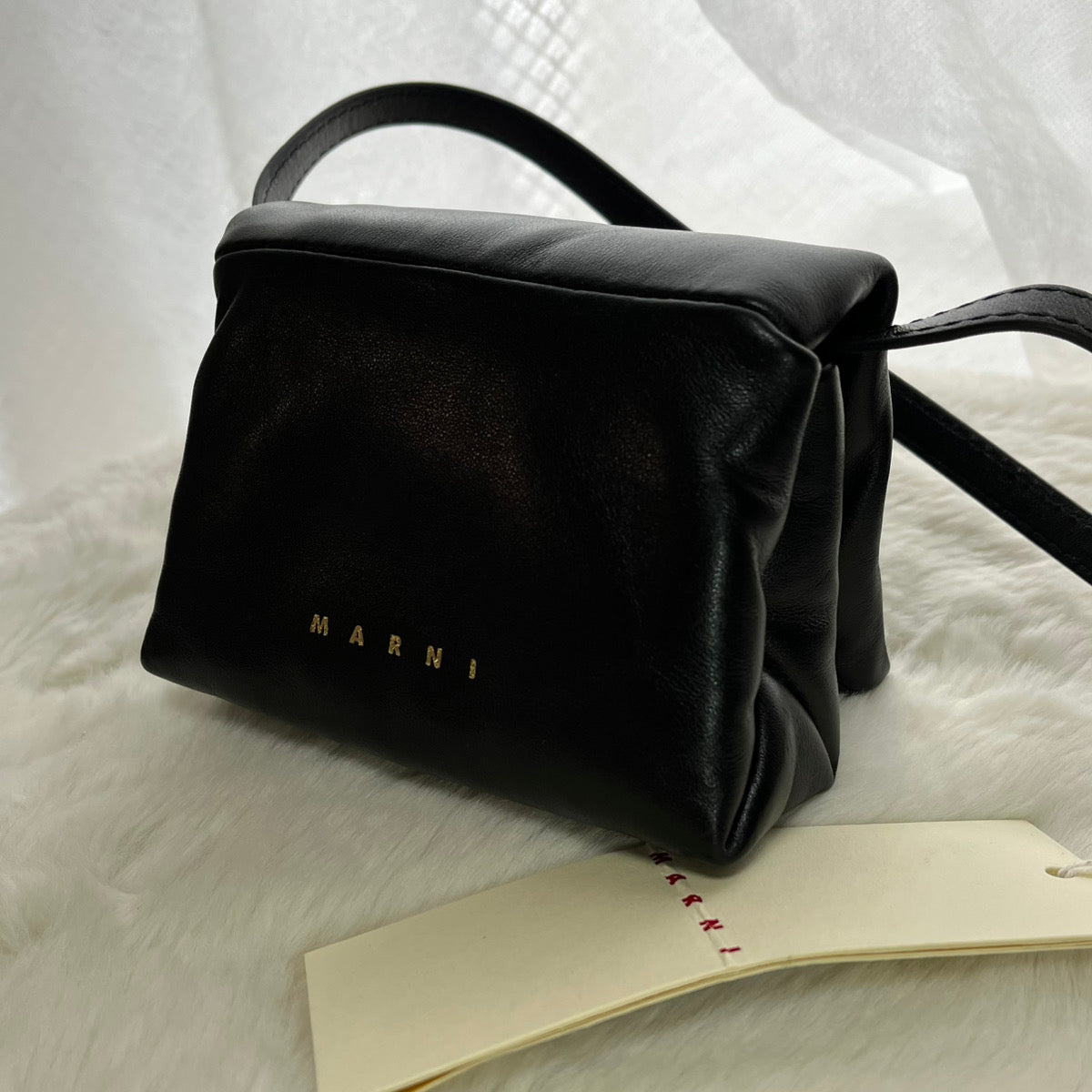 MARNI(マルニ) ロゴ プリズマ ミニ ショルダーバッグ MARNI(マルニ) ロゴ プリズマ ミニ ショルダーバッグ – AZMIZ_AGAIN