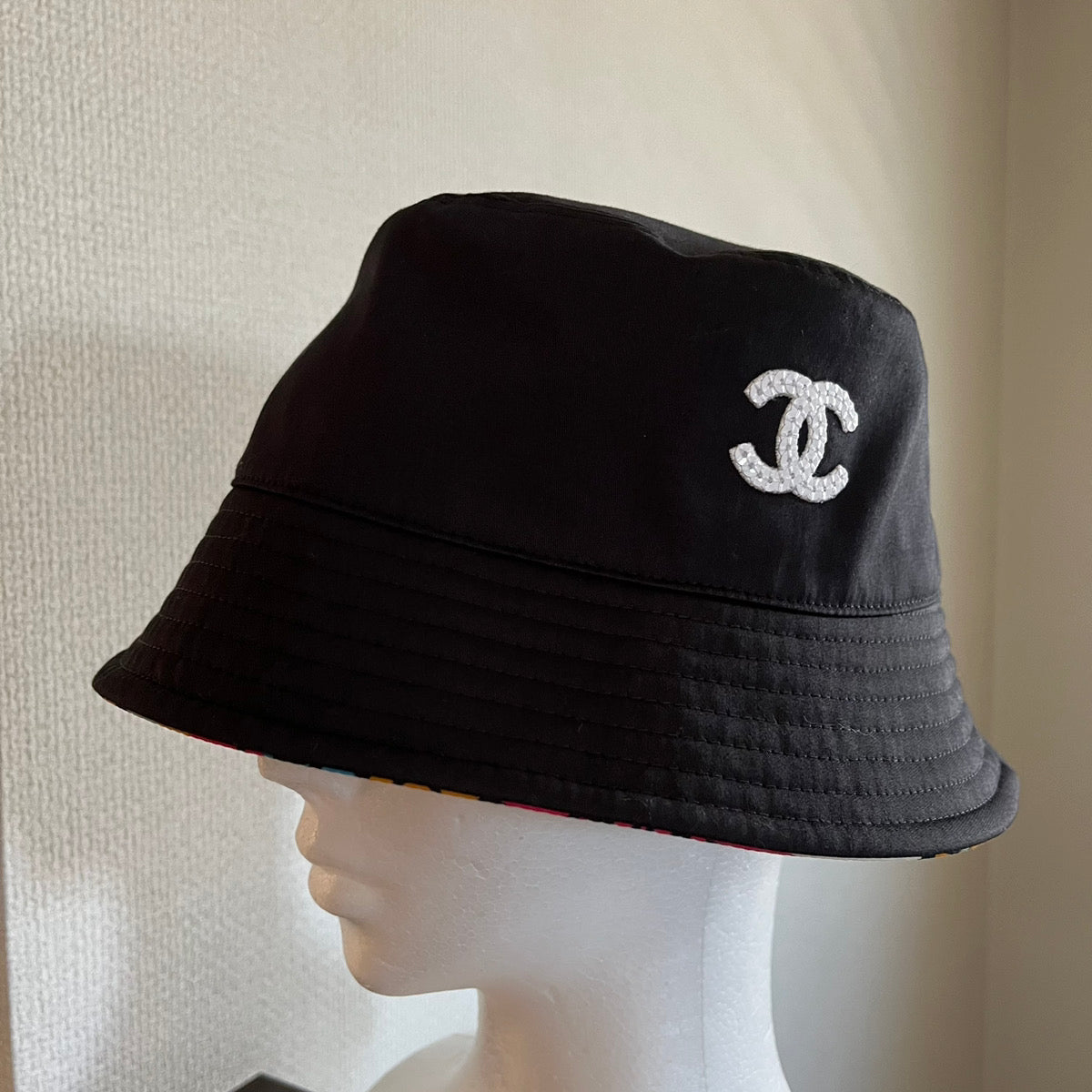 CHANEL★シャネル CCロゴ バケット ハット リバーシブル