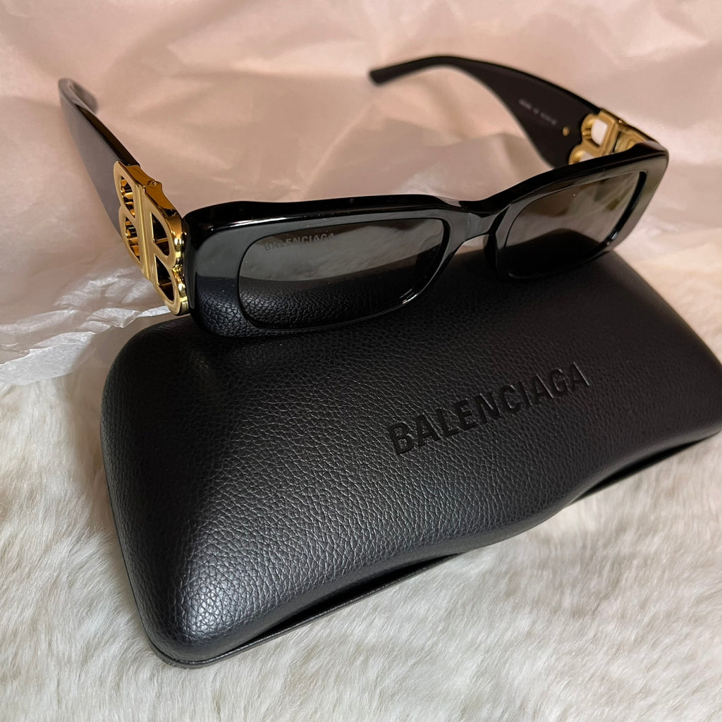 【ご注文可能】BALENCIAGA(バレンシアガ) BB0096S 001 ロゴ サングラス