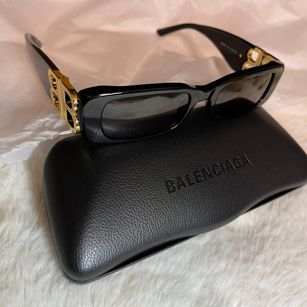 【ご注文可能】BALENCIAGA(バレンシアガ) BB0096S 001 ロゴ サングラス