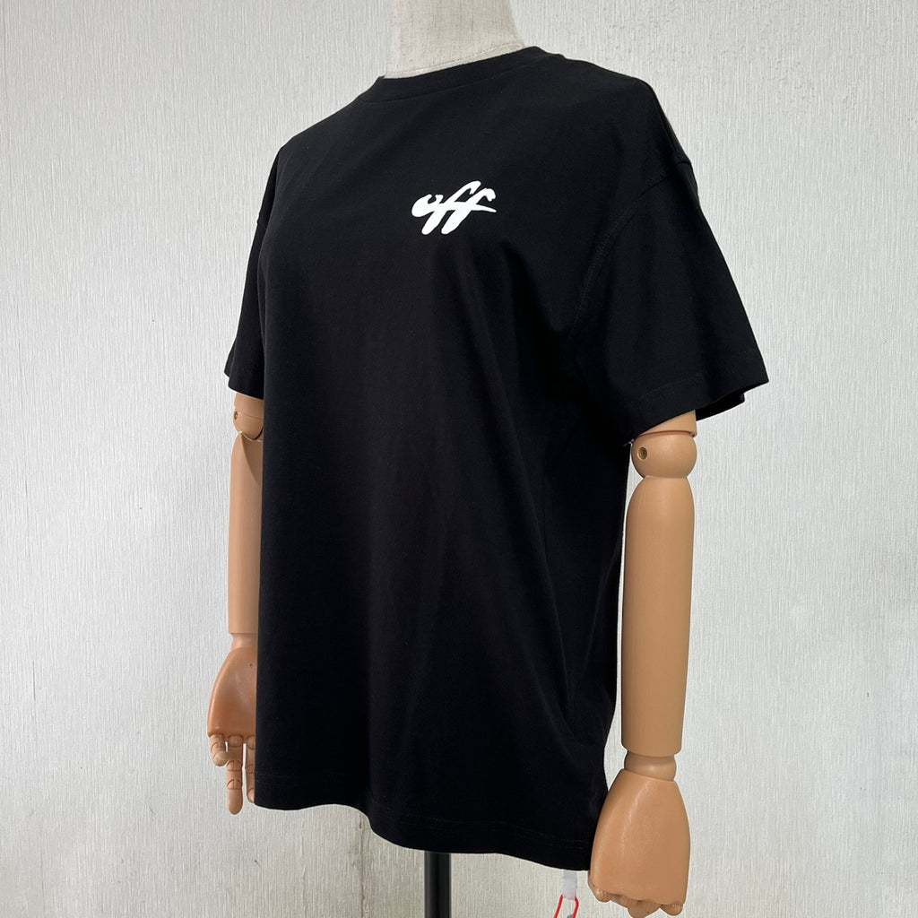 OFF - WHITE★オフホワイト ゼブラ Tシャツ ブラック