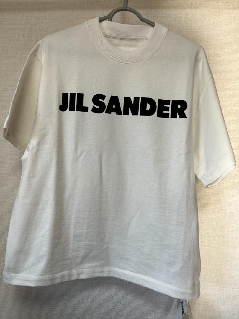 JIL SANDER ジルサンダー コットン ロゴ Tシャツ ホワイト