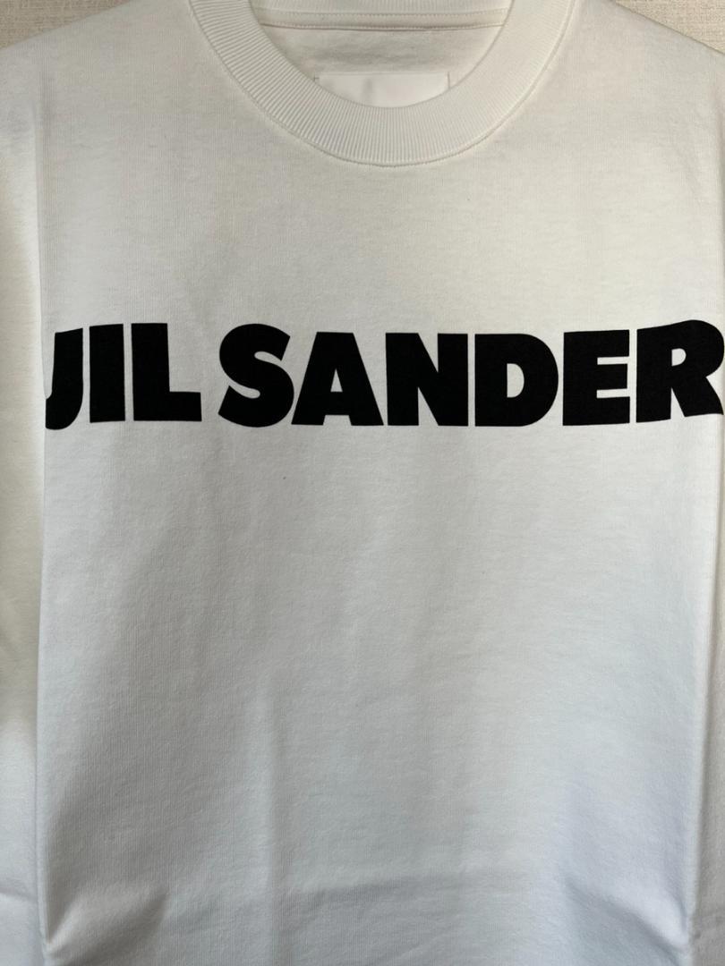 JIL SANDER ジルサンダー コットン ロゴ Tシャツ ホワイト