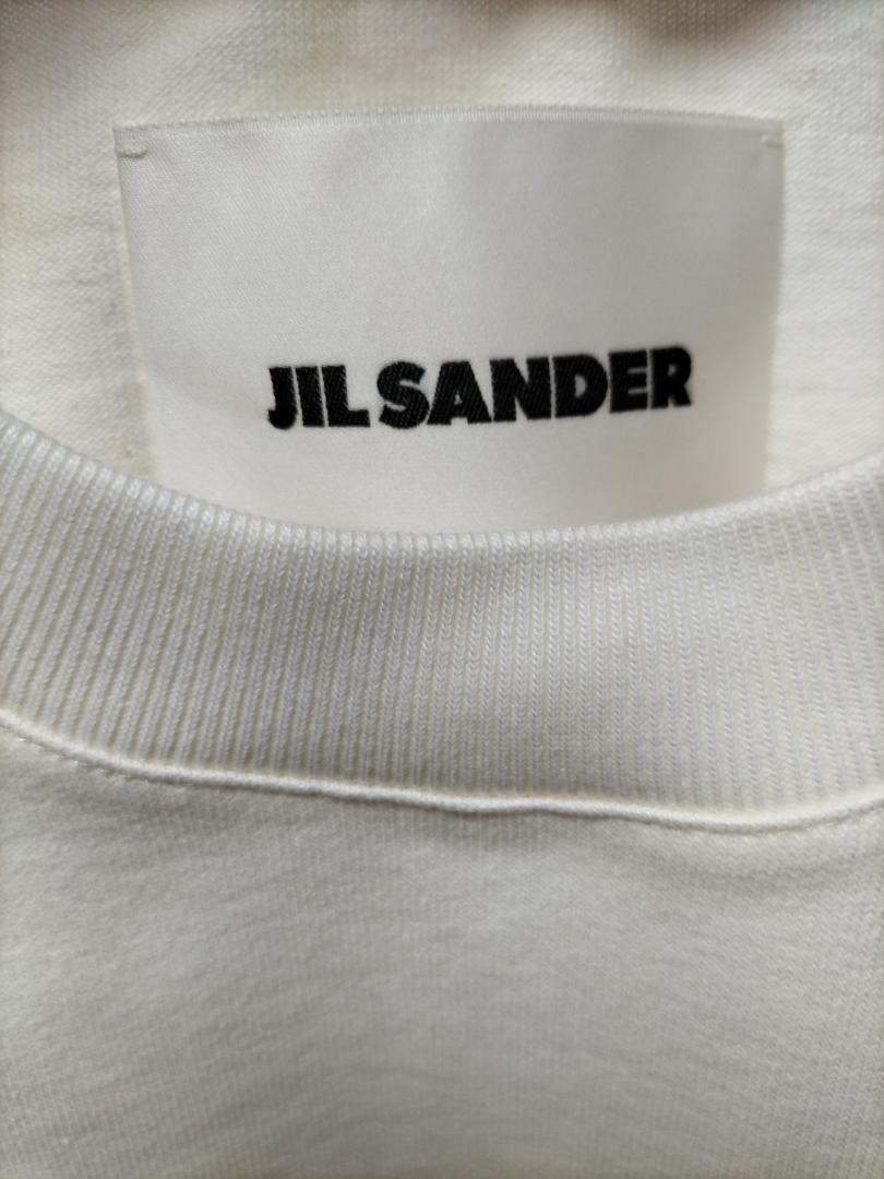 JIL SANDER ジルサンダー コットン ロゴ Tシャツ ホワイト