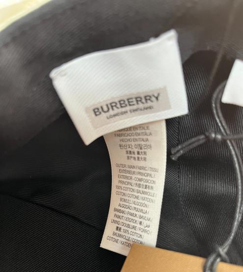 Burberry★バーバーリー コットン ベースボール キャップ 帽子